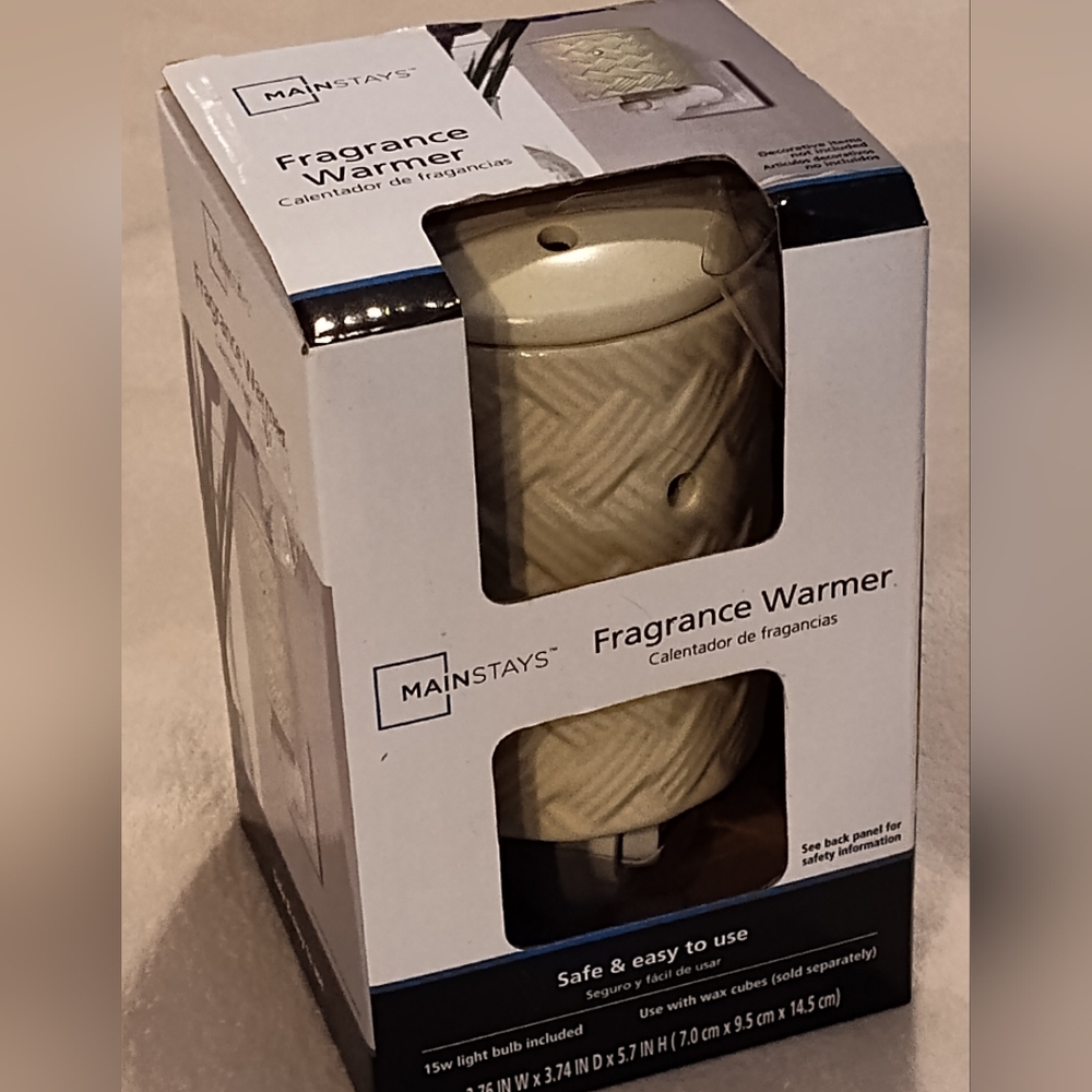 NEW! Mainstays Electric Plug-In Wax Warmer